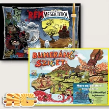 Bumeráng - Sziget társasjáték Harc az öblökért! kiegészítővel + A Rémmesék Titka társasjáték csomag