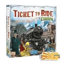 Ticket to Ride Európa társasjáték