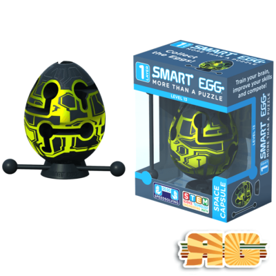 Okos Tojás (Smart Egg) logikai játék - Space capsule (nehézségi fok 13)